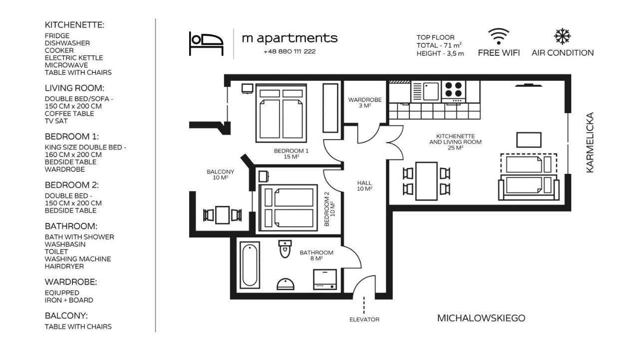 M Apartments Krakow Exterior photo